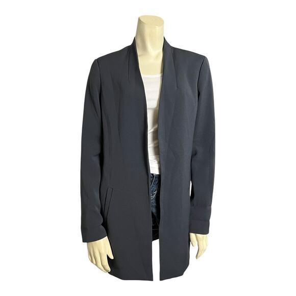H by Halston Womens Blazer 6 Gray Preppy Career Office Interview Business Casual - Picture 3 of 5